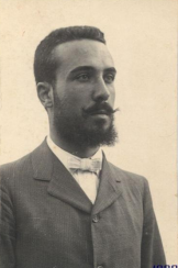 Enrique Paniagua de Porras.ingeniero de la electrificacion de la linea de Linares a Almeria