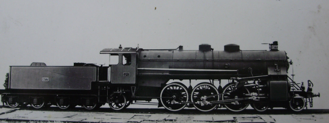  MZA locomotora nº 877, foto de fábrica