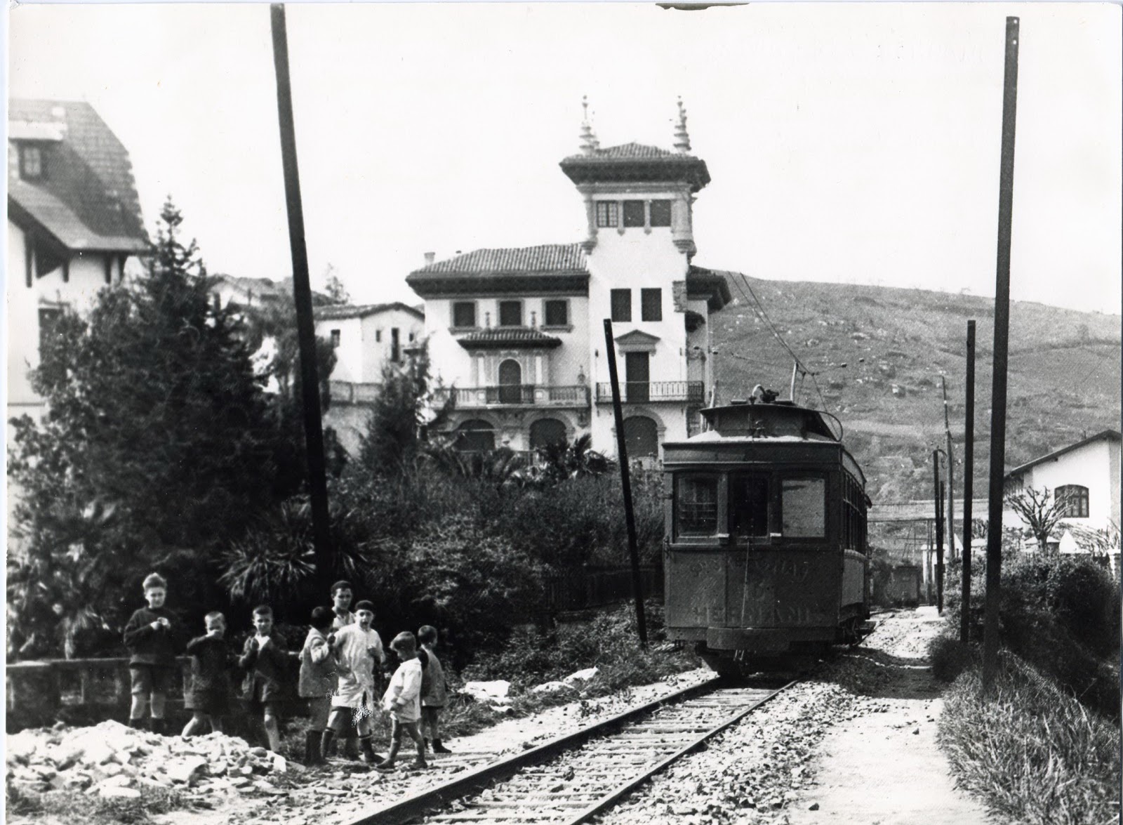 San Sebastian a Hernani- año 1913, Fondo J.J. Olaizola