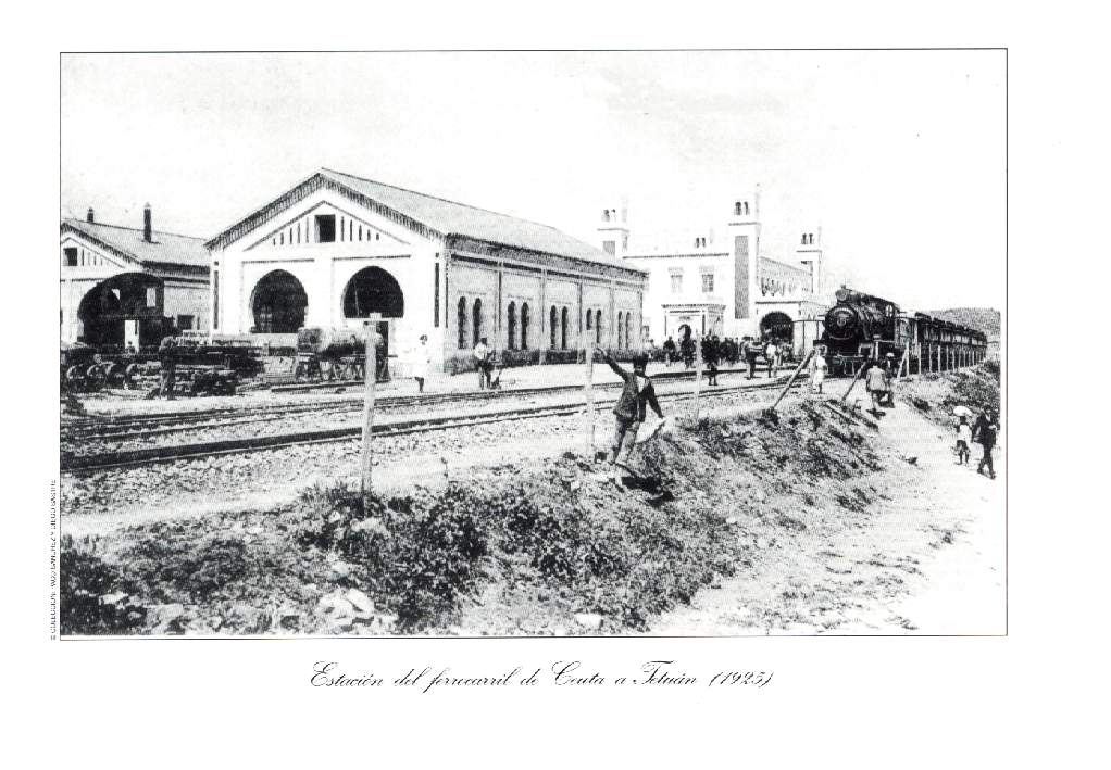 Ceuta , Deposito y Estacion