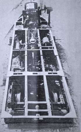 Bastidor de la Unidad Automotora Vasa, archivo Enrique Andres Gramage