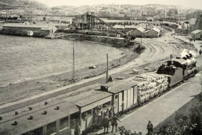 Ceuta , postal comercial , archivo Antonio Nebot
