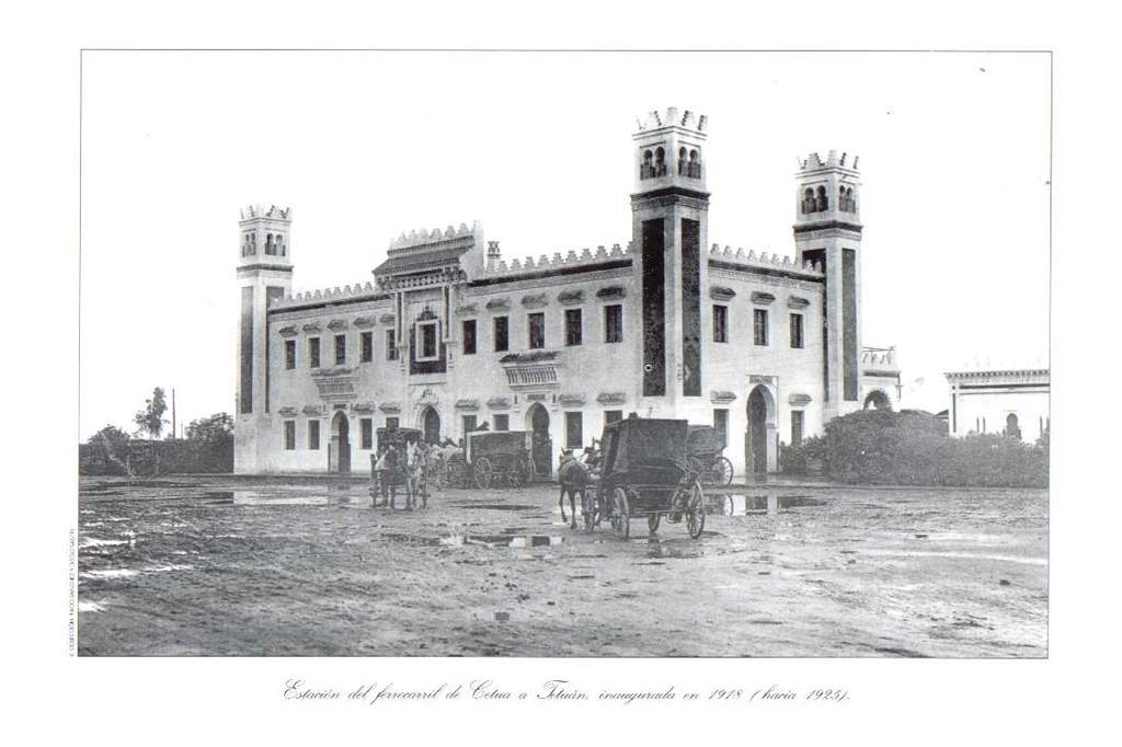 Estacion de Ceuta- hacia 1925