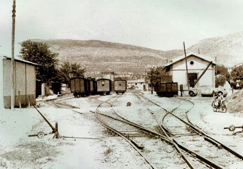 Estación de Muro , Vay, conexión del Villena a Alcoy y del Alcoy a Gandia,