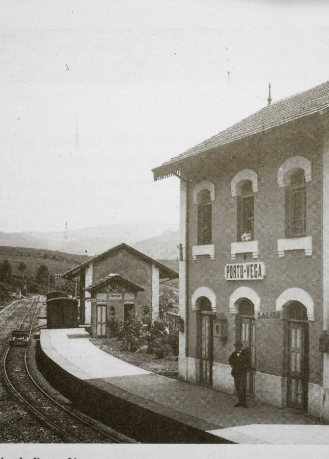 Estación de Porto Vega, Ferrocarril de Villaodrid