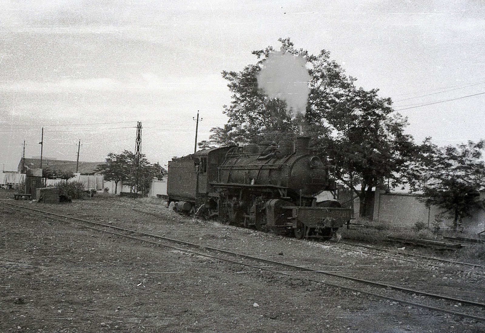 Ferrocarril del Tajuña, locomotora Mallet , foto Trevor Rowe , fondo MVF.