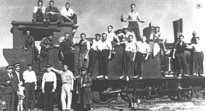 Ferrocarriles de Castilla, imagen cedida por Salvador Barrios, archivo Javier Revilla