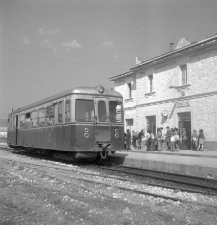 Ferrocarriles de Mallorca, estación de Inca, Archivo Cuyás, Fondo ICC