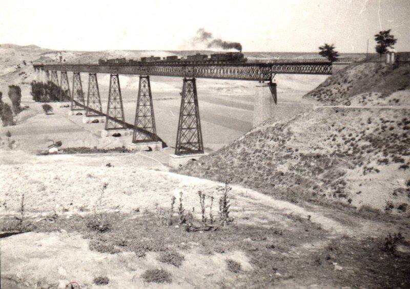 Guadalortuna (Granada) Puente del Hacho, año 1942, foto Antinio Carmona