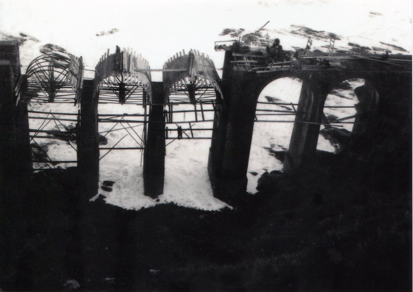 Viaducto de Lamiazaran, fondo J.J. Olaizola