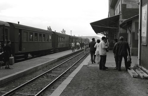 La Robla, Tren de viajeros, foto Jordi Valero , archivo MVF