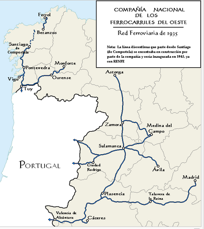 lineas-del-oeste-de-espana