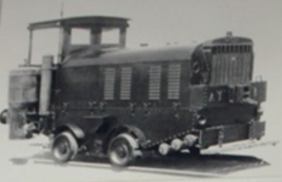 Locomotora tractor Cummings AT-1 , foto autor desconocido