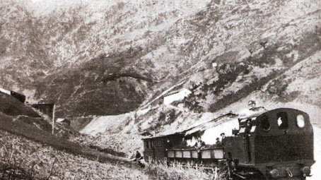 n el Ferrocarril minero de Arditurri, Foto : Pedro María Pérez Amuchastegui