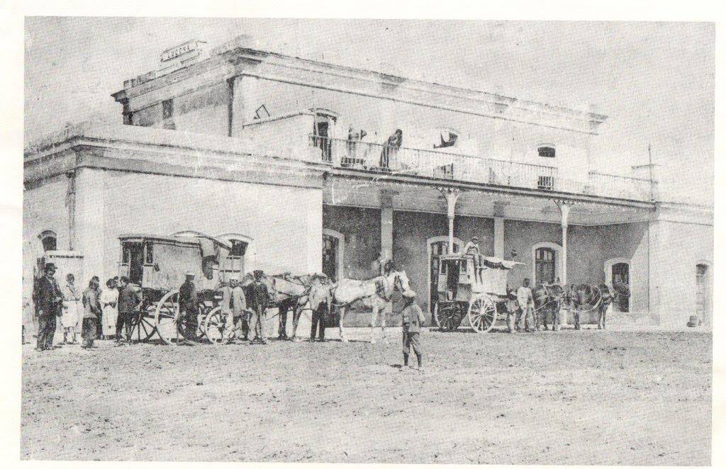 Estacion de Lucena (Cordoba), año 1920