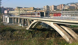 Metro de Bilbao- Estacion de Bolueta-Puente