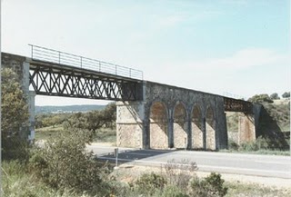 Puente en las inmeduiaciones del Castillo de las Guardas- foto Paco Alcazar