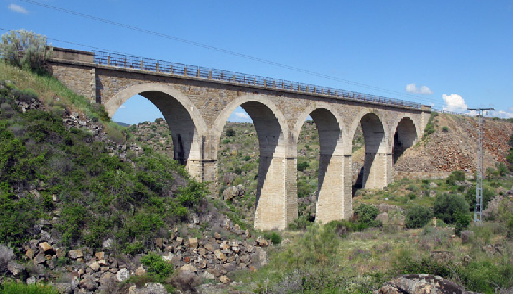 Puente sobre el Rio Ollegoso , fondo FCMAF