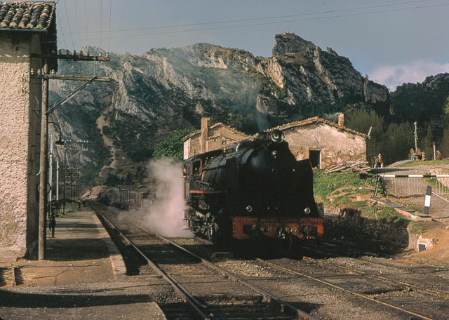 San Felices , 6 de mayo de 1967, locomotora 141-F-2101, foto James M. Jarvis