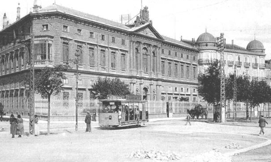 Tranvias de Zaragoza, linea de Torrero, primera linea electrificada, año 1905