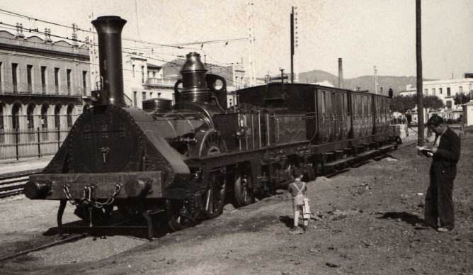 Tren del Centenario , autor desconocido. (Cercle Historic Miquel Biada)