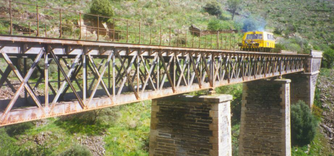 Viaducto de Los Riscos, archivo Francisco Javier Pérez Molina