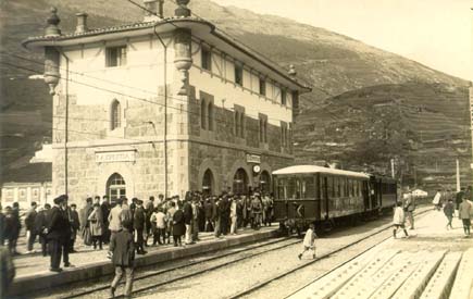 Ferrocarril del Urola , Azpeitia, 1920, 