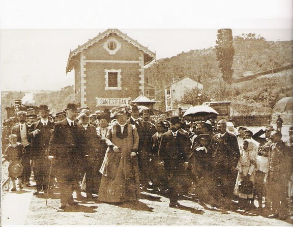 La Infanta Isabel , inaugura el tramo de Ujo a San Esteban de Pravia