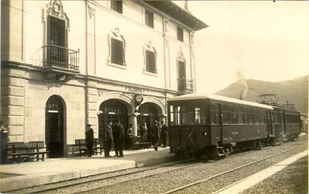 Estacion de Azcoitia, año 1920, 
