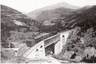 Puente de Planolas, año 1927