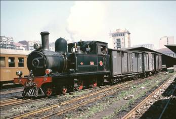 Locomotora nº 101 "Udalla, Dübs 220T, año 1960