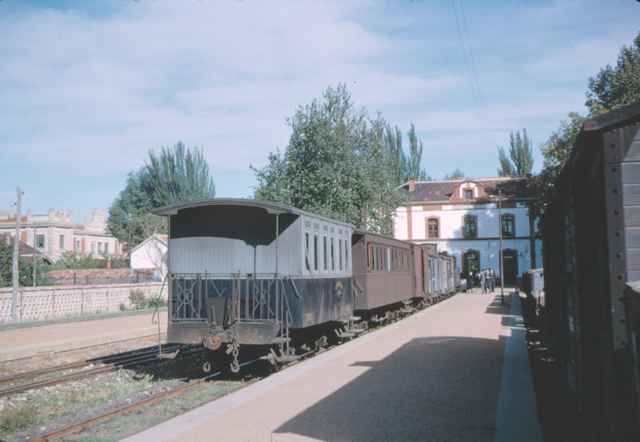 Estacion de Palencia, año 1965, 