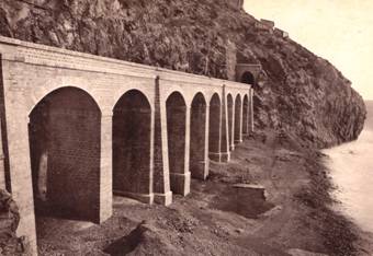 Garraf, viaducto de La Foradada
