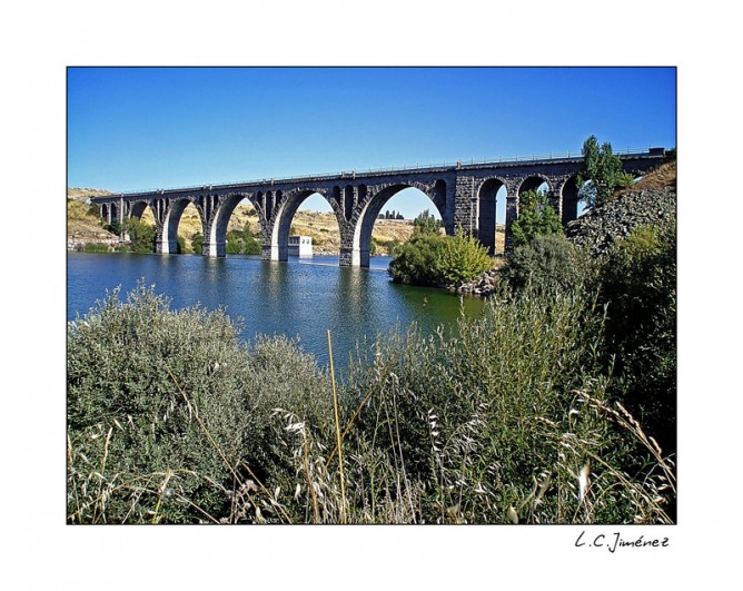 Puente sobre el Adaja