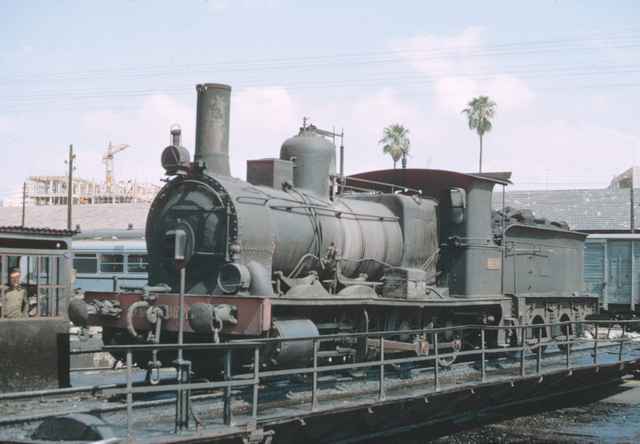 Murcia, locomotora 040.2085, mayo 1966, foto: James M. Jarvis