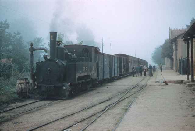 Estacion de Llagostera , abril 1961, 