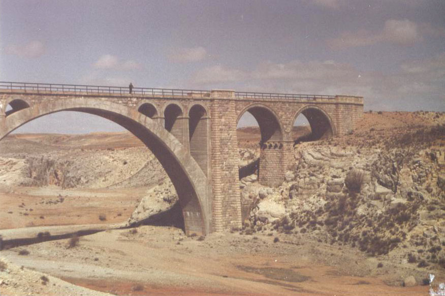 Viaducto de Alfambra, foto : Juan Manero
