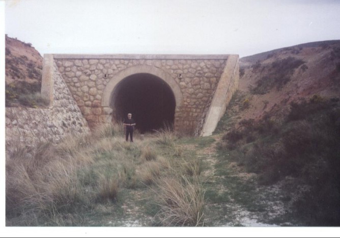 Tunel de la Cañada de Velilla, foto Juan Manero
