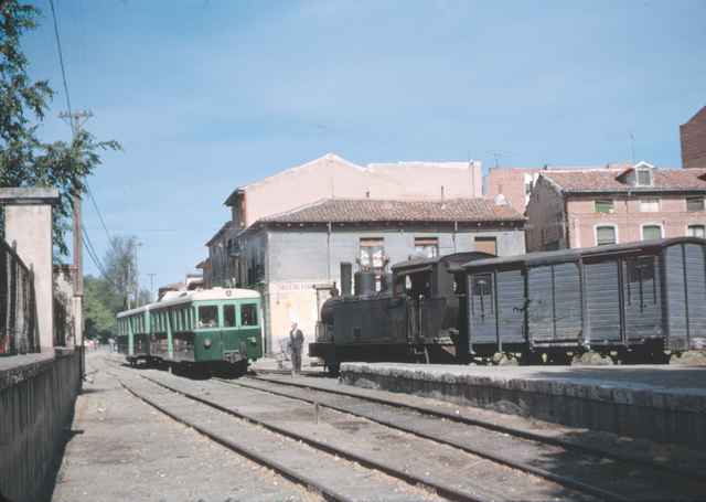 Estacion de Valladolid, mayo de 1965, 
