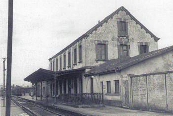 Estacion de Ferrol, año 1960, fondo Buxa