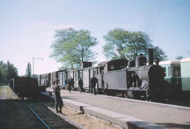 Estacion de Palencia, mayo 1965, 