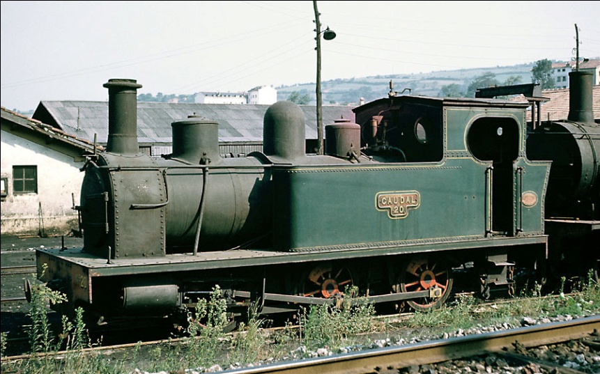 Locomotora nº 20, "Caudal", 030T, junio 1964, 