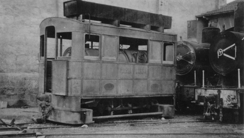 Locomotora "Maria Luisa" , año 1940