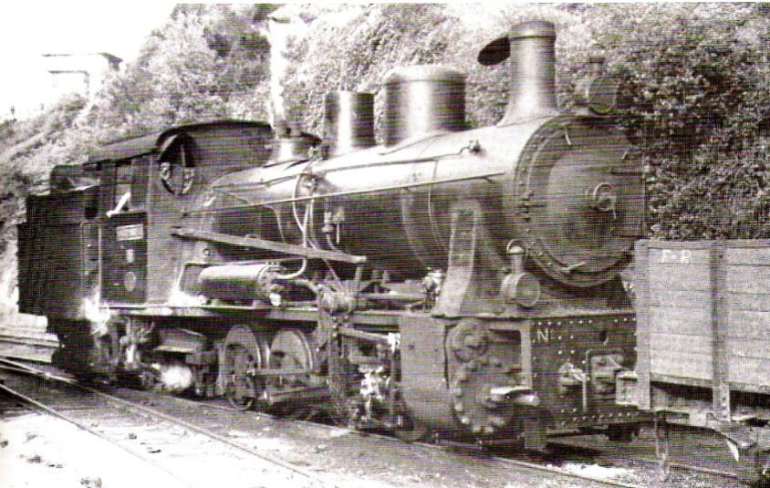 Locomotora nº 72 "E. de la Gandara" en Valmaseda, 
