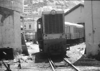 Locomotora, junio 1980, en Alicante , Foto Juan Peris Torner