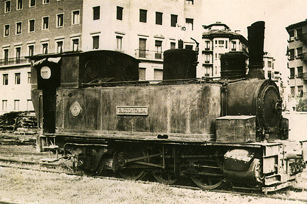 Ferrocarril del Irati , Locomotora 031T La vascongada, archivo APG