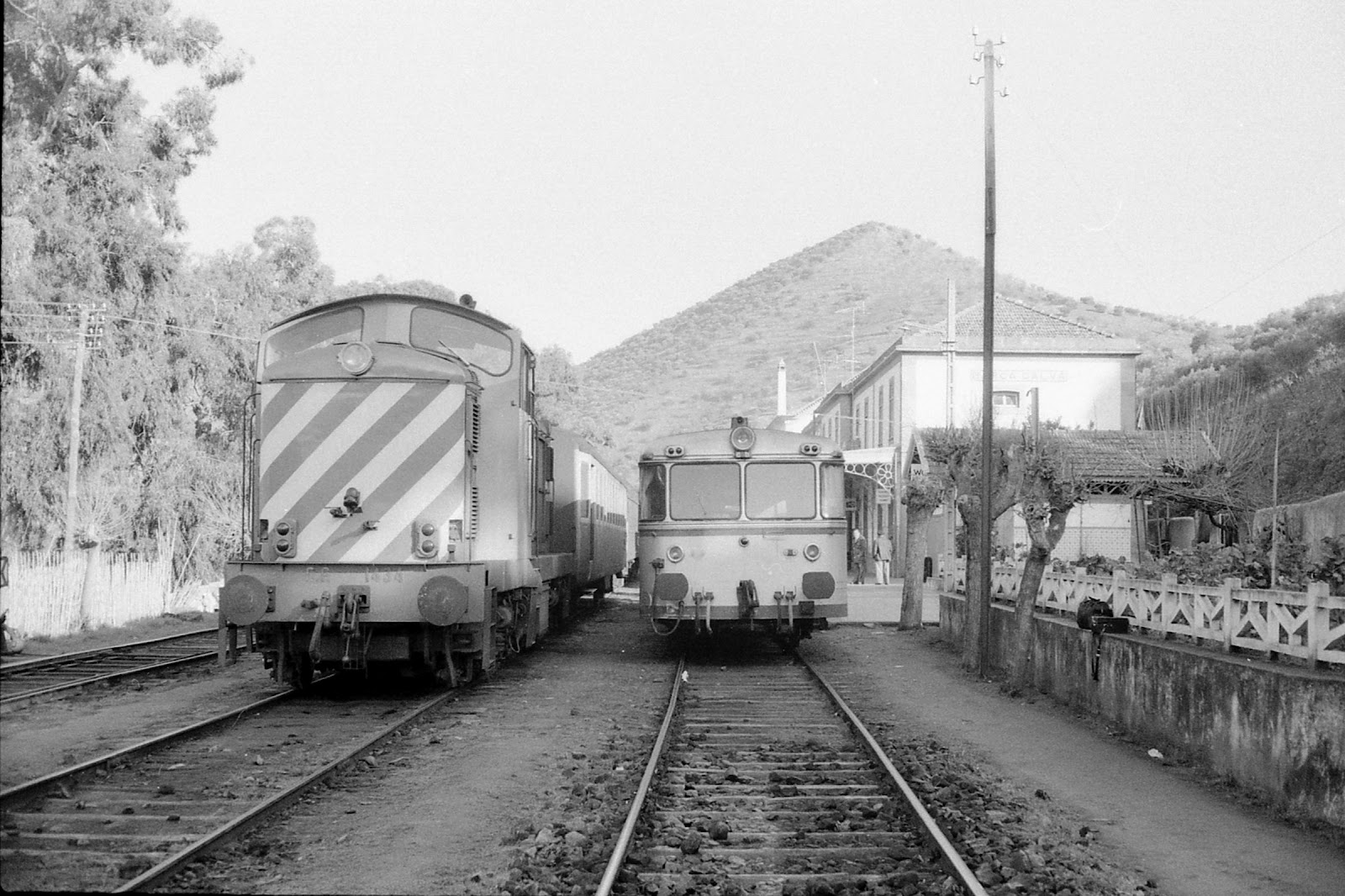 +++Barca d´Alba , estacion foto Martin Dietrich