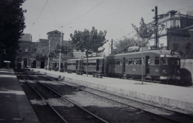 CTFV , estacion central de Santa Mónica , el 24.07.1952, fondo JPT