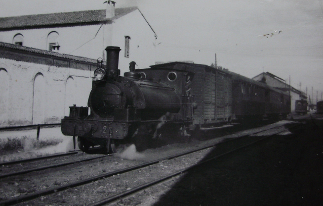  Carcagente a Denia, locomotora nº 2 , año 1954