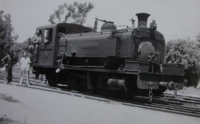 Cartagena a la Union , locomotora nº 3 , La Esperanza, año 1959, Fondo Gustavo Reder